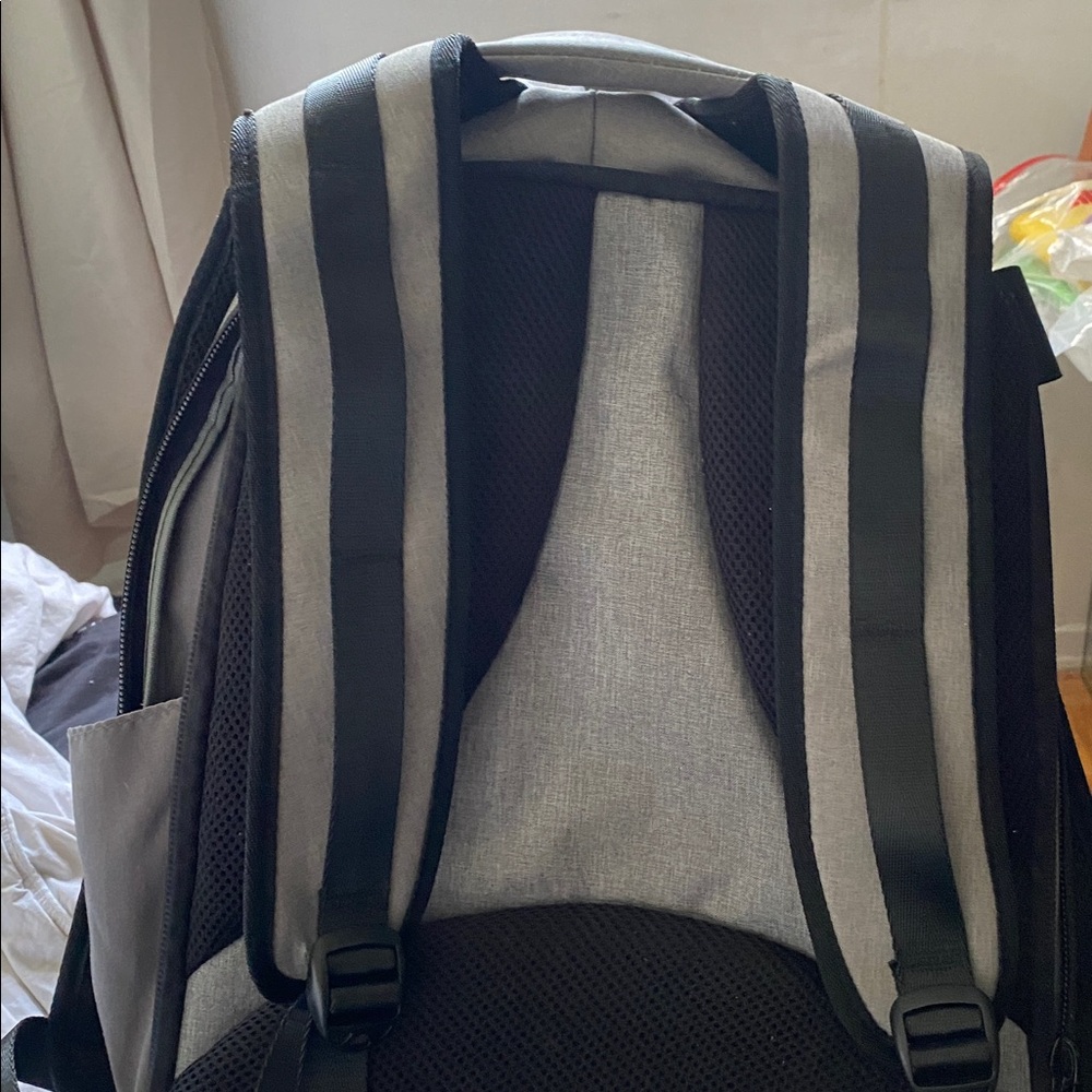 Gray Backpack for Men - Picture 4 of 4